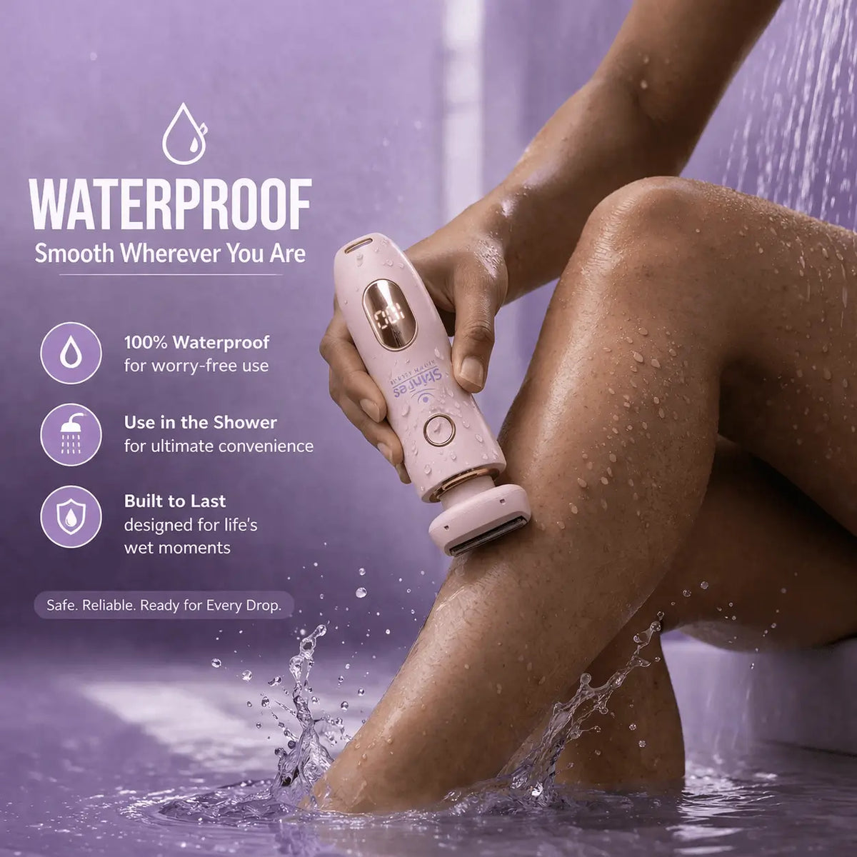 Face-and-body shaving designed to feel smoother, easier, and less irritating than the disposable-razor cycle.